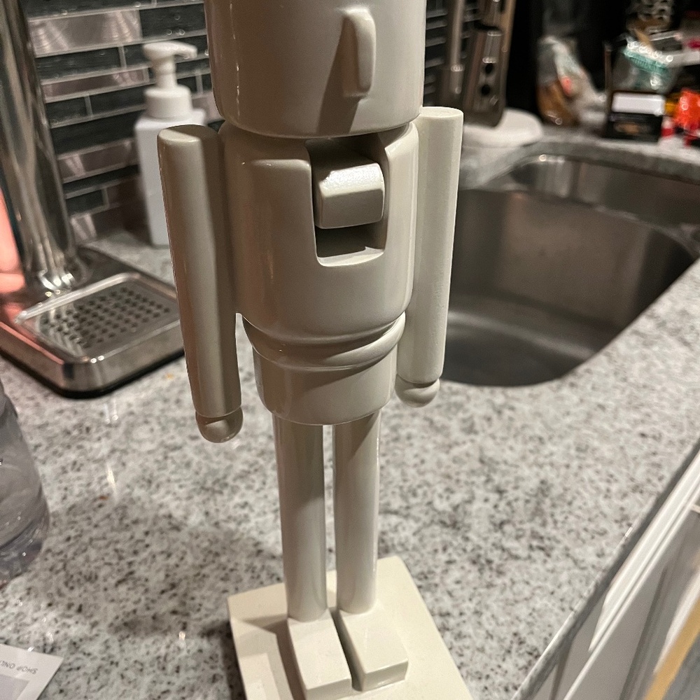 LOOKING FOR CB2 white modern nutcracker